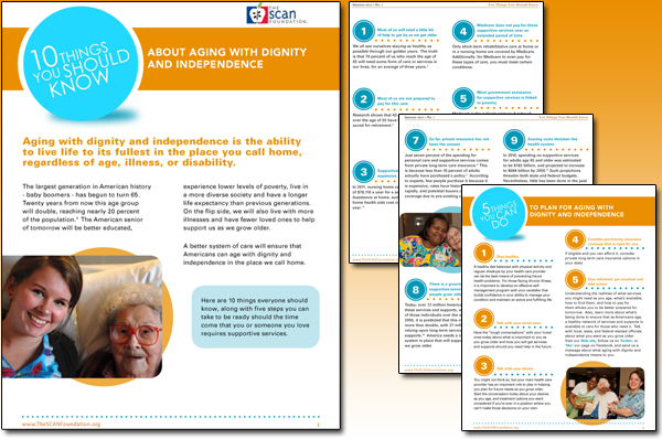 The SCAN Foundation - Ten Things You Should Know